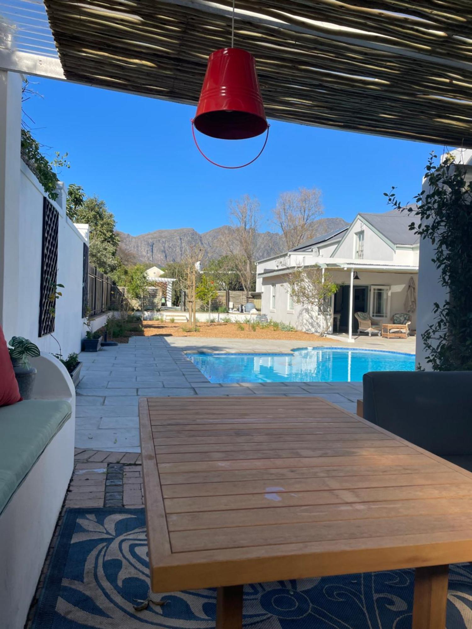 Largest One Bed Apartment & Private Pool In The Hoek Franschhoek Exterior photo